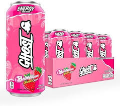 Ghost | Energy RTD | Bubblicious Strawberry