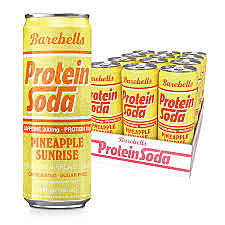 Barebell | RTD Protein Soda | Pineapple Sunrise