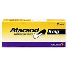 ATACAND 8 MG 28 TB,