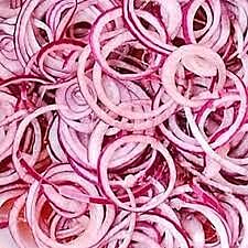 Onion Red Sliced KG