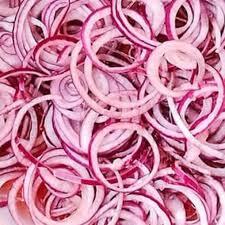 Onion Red Sliced KG