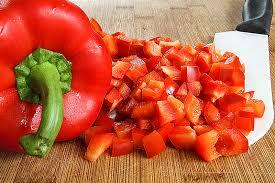 Pepper Red Chopped Kg