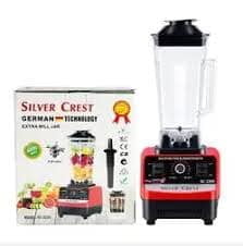 2IN1 SILVER CREST GERMAN TECHNOLOGY EXTRA STRENGTH BLENDER MIXER - 8000W