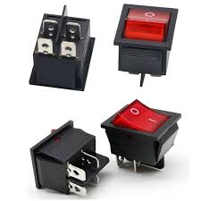 LOCKER SWITCH 4-PIN 16 A