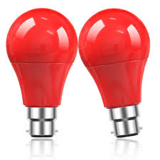 BULB LED B22 9W RED