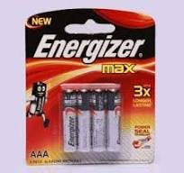 BATTERY ENERGIZER AAA pc
