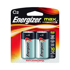 BATTERY ENERGIZER SIZE C