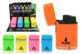 BLINK GLOW BLOCKS BUTANE GAS TORCH LIGHTER