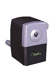 56-3902-00 - DESK SHARPENER PLASTIC SMALL WITH CLIP TREELINE