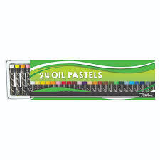 55-8126-30 - OIL PASTELS NO TOXIC 24PC TREELINE