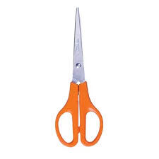 60-0251-00 - SCISSORS ORANGE HANDLE 165MM MEDIUM TREELINE