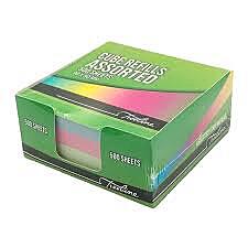 62-5502-31 - CUBE REFILL PAPER ASSORTED TREELINE