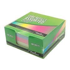 62-5502-31 - CUBE REFILL PAPER ASSORTED TREELINE