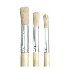 DABRUSR2236 - 4 STATIONERY ART PAINT BRUSH SET ROUND 3'S