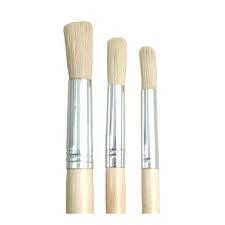 DABRUSR2236 - 4 STATIONERY ART PAINT BRUSH SET ROUND 3'S
