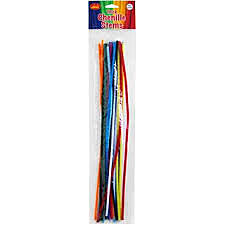 DBDALBAPPC20 - DALA PIPE CLEANERS/CHENILLE STEMS ASSORTED 20'S