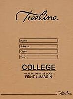 BOOK: 12-0020-00 - A4 EXERCISE BOOK 48PG F&M TREELINE