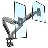 Dual Monitor Mount Gas Spring Arm up to 32" MODEL F195A | NB