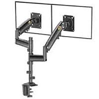 Dual Monitor Mount Gas Spring Arm up to 32" MODEL H180 | NB
