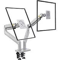 NB North Bayou G32 Dual Monitor Stand, 22" to 32", Gas-Spring Desk Mount (2-15kg)