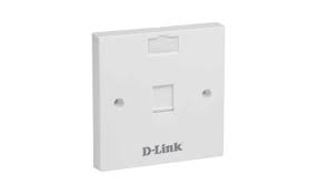 D-Link NFP-0WHI11 Single Faceplate � Durable & Easy to Install