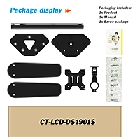 Heavy Free Single Monitor Arm Stand