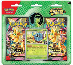 ASCENDED HEROES 2-PACK BLISTER WITH COIN LARRY / ERIKA