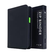 VAULT X EXO-TEC 4-POCKET ZIP BINDER (160 CARDS)