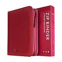 VAULT X EXO-TEC 4-POCKET ZIP BINDER (160 CARDS)