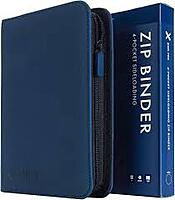 VAULT X EXO-TEC 4-POCKET ZIP BINDER (160 CARDS)