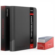 PREMIUM TOPLOADER BINDER SET WITH 100 SLEEVES + 100 TOPLOADERS (252 CARDS)