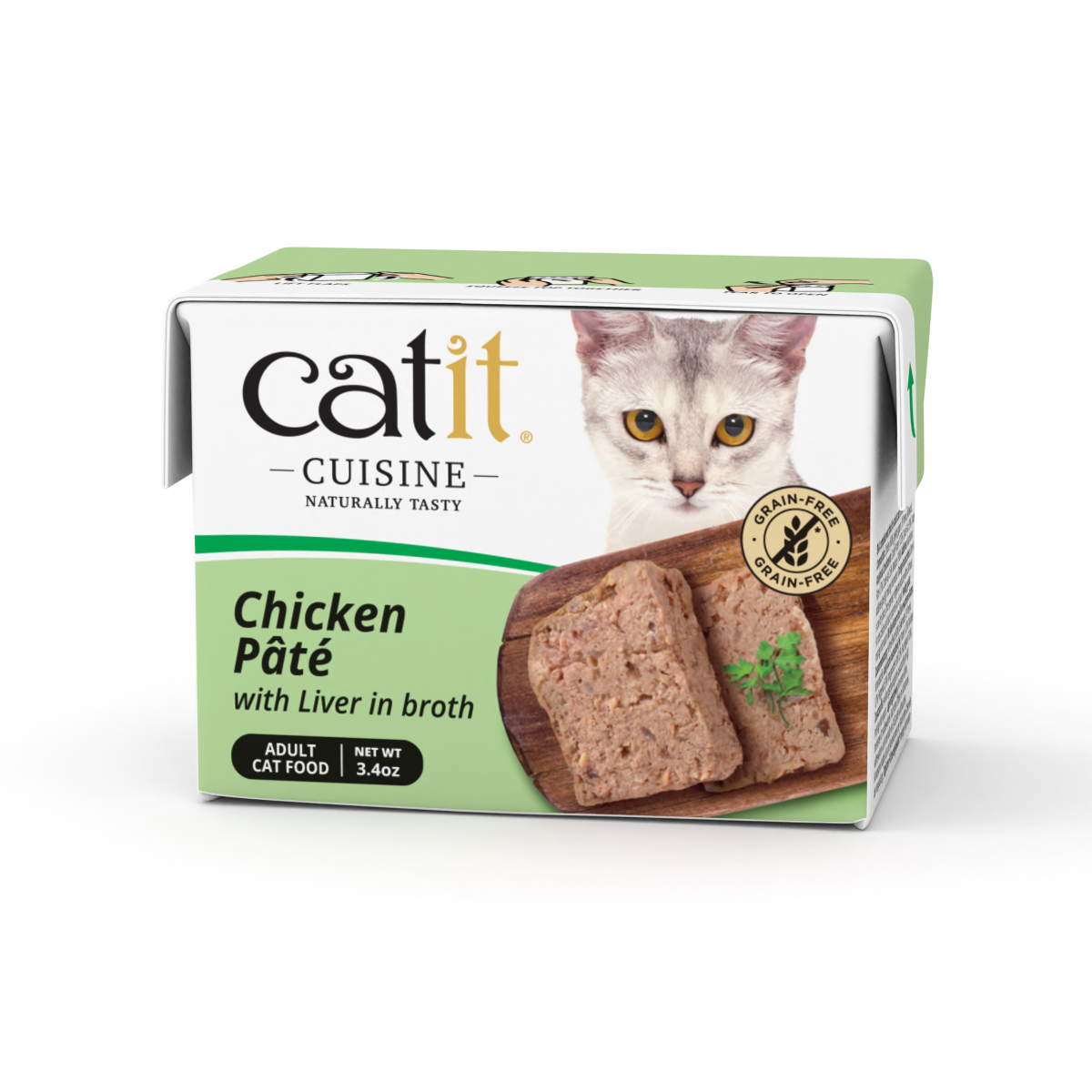 Catit Cuisine Chicken Pate with Liver, 95 g Tetra, Catit Cuisine Chicken Pate with Liver, 95 g Tetra,