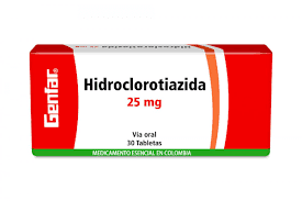 HIDROCLOROTIAZIDA (Schoen) c/20 TABS. 25 MG. Hidroclorotiazida 25mg. (DF)*