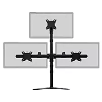 Triple Screen Monitor TV Stand MODEL M043 | BRACKETS