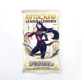 Riftbound League Of Legends SPIRITFORGED Booster Pack