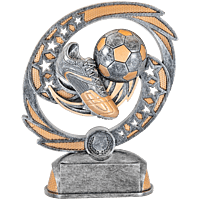 Hurricane Resin Trophy-7 1/2"(H)-Soccer