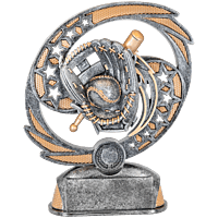Hurricane Resin Trophy-7 1/2"(H)-Baseball/Softball