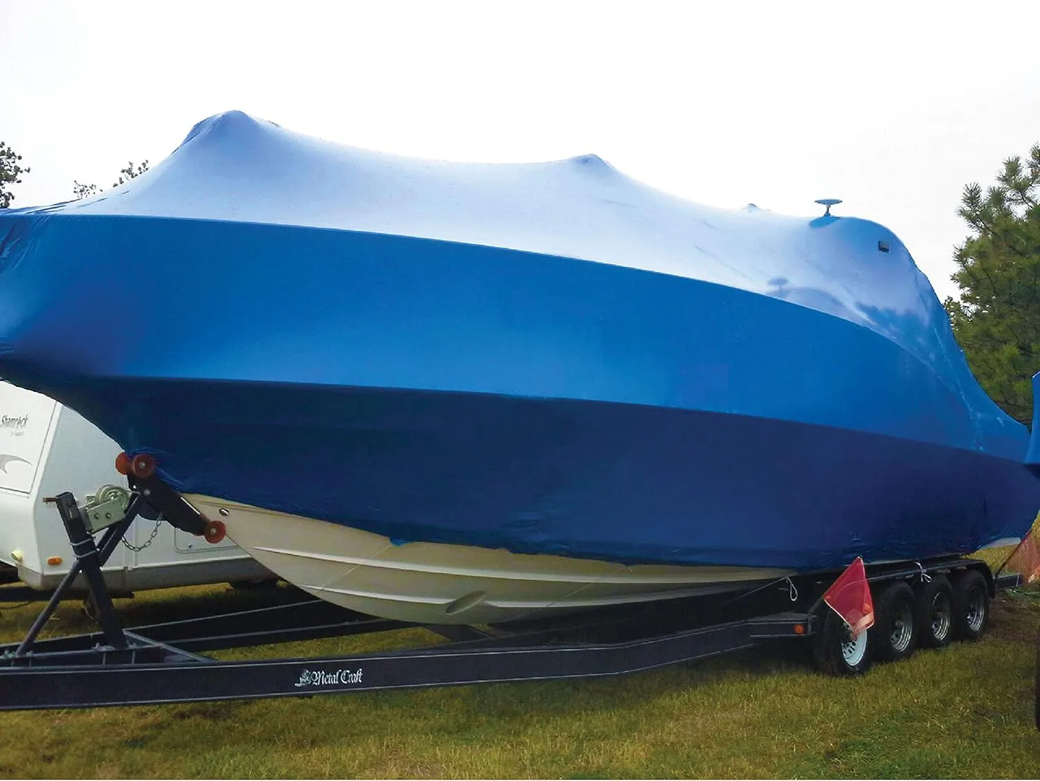 Dr. Shrink DS-147128B Blue 4' X 128' 7mil Shrink Film
