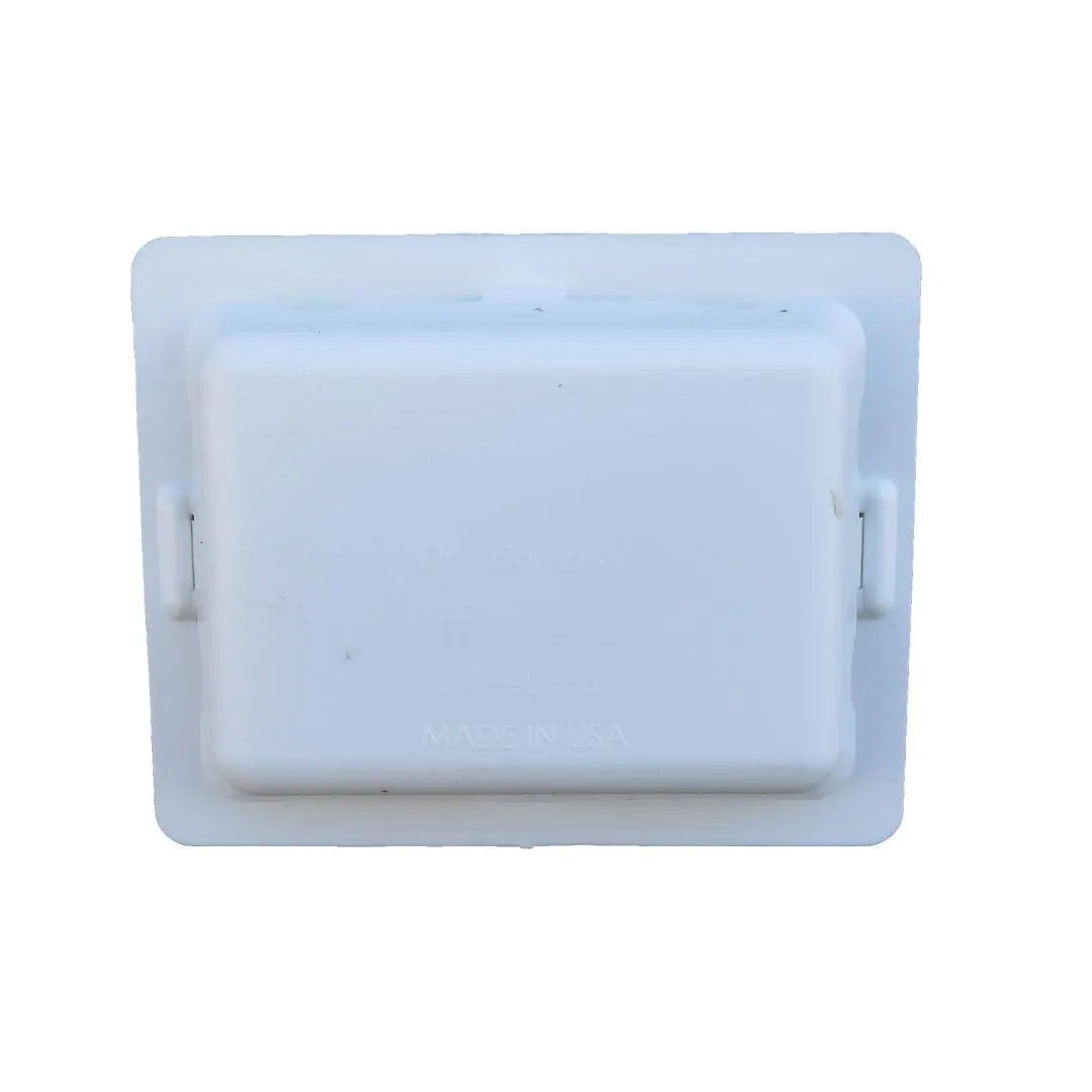 Dr. Shrink 4" x 5" White Self-Adhesive Wind Powered Vent