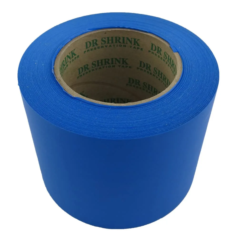 Dr. Shrink DS-714B Blue Preservation Tape 4" x 108"