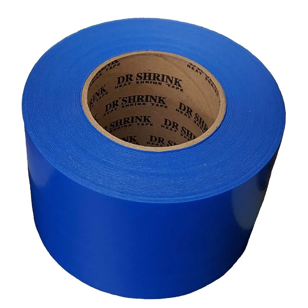 Dr. Shrink DS-703B 3 in x 180 ft Heat Shrink Tape - Blue