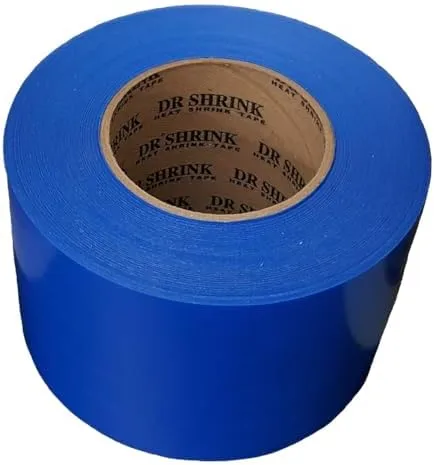 Dr. Shrink DS-703B 3 in x 180 ft Heat Shrink Tape - Blue