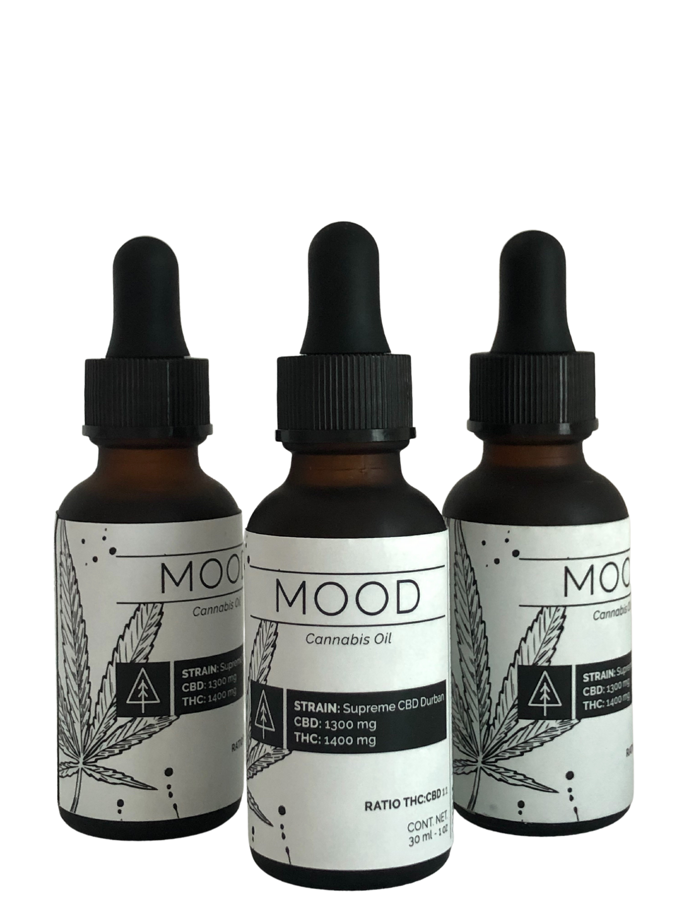 Aceite de cáñamo de CBD sublingual Mood de Cannamed