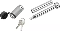 Draw-Tite 63259 5/8" Dogbone Style Receiver Lock with Sleeve for 3" Square Receivers