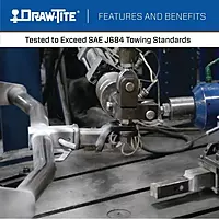 Draw-Tite 76603 Class 3 Trailer Hitch, 2 Inch Square Receiver, Compatible with 2020-2026 Mazda CX-30.