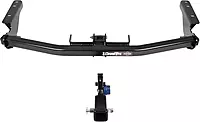 Draw-Tite Hidden Hitch 76904, Completely Hidden Trailer Hitch, 2 in. Removable Receiver, Black, Compatible with 2013 – 2020 Nissan Pathfinder, 2014-2021 Infiniti QX60