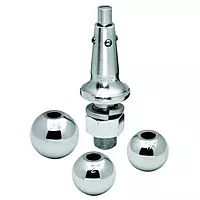 Draw-Tite Interchangeable Hitch Ball w/ 1" Shank - 1-7/8", 2", 2-5/16" Balls