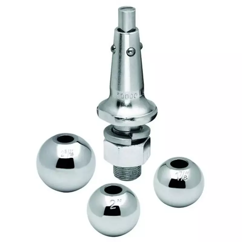 Draw-Tite Interchangeable Hitch Ball w/ 1" Shank - 1-7/8", 2", 2-5/16" Balls