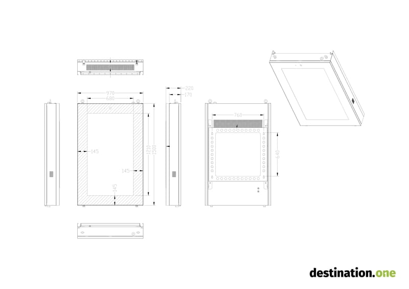 destination.kiosk 55-Zoll OUTDOOR (Wandmontage Hochformat) destination.kiosk 55-Zoll OUTDOOR (Wandmontage Hochformat)