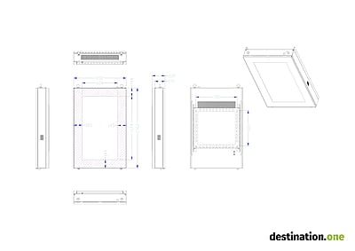 destination.kiosk 49-Zoll OUTDOOR - (Wandmontage Hochformat) destination.kiosk 49-Zoll OUTDOOR - (Wandmontage Hochformat)